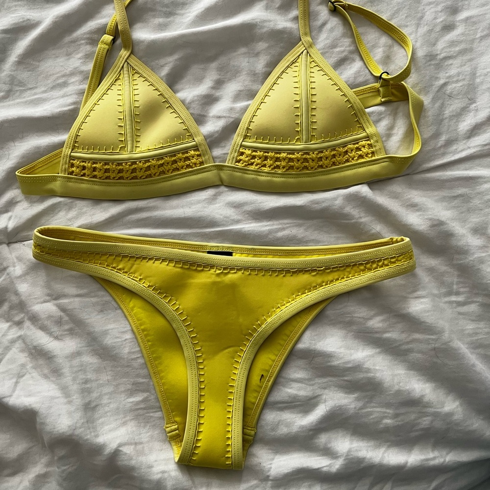 Triangl Yellow Bikini